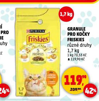 FRISKIES GRANULE PRO KOKY