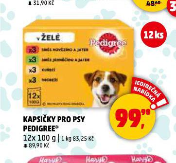 PEDIGREE KAPSIKY PRO PSY