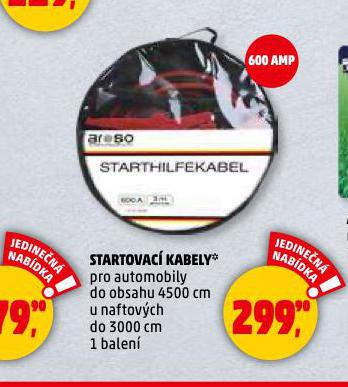 STARTOVAC KABELY