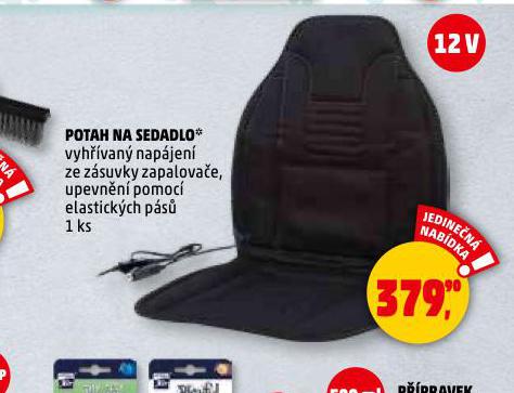 POTAH NA SEDADLO