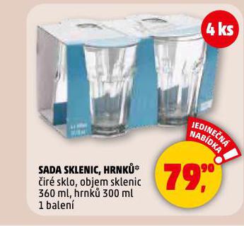 SADA SKLENIC