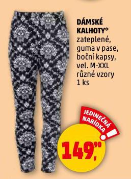 DÁMSKÉ KALHOTY