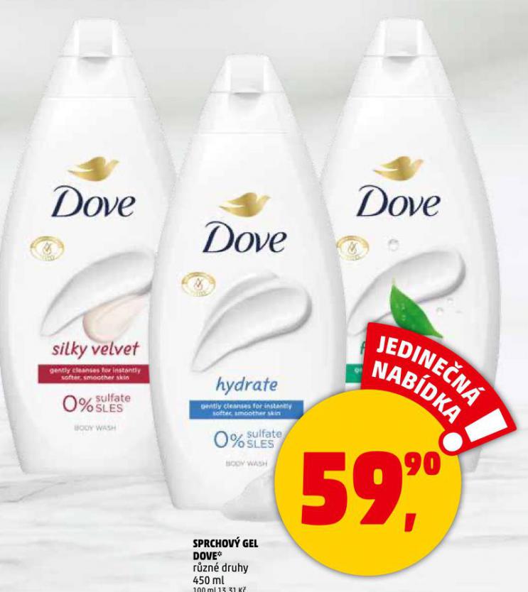 DOVE SPRCHOV GEL
