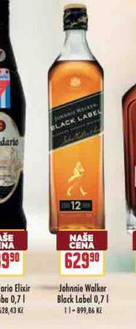 JOHNNIE WALKER BLACK LABEL