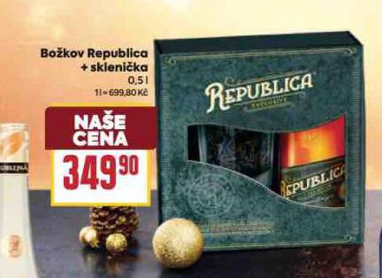 BOKOV REPUBLICA + SKLENIKA
