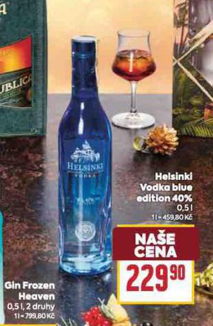 HELSINKI VODKA BLUE EDITION