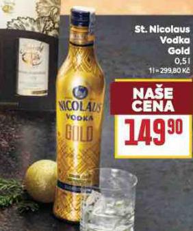 ST. NICOLAUS VODKA GOLD