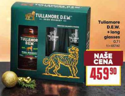 TULLAMORE D.E.W. + LONG GLASSES