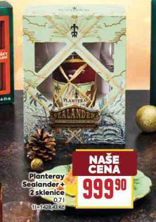 PLANTERAY SEALANDER + 2 SKLENICE