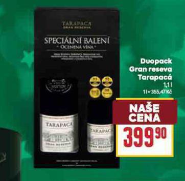 DUOPACK GRAN RESERVA TARAPAC