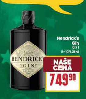 HENDRICK'S GIN