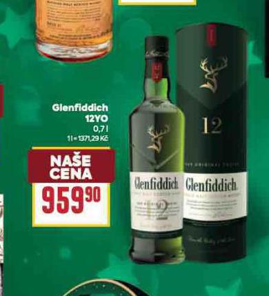 GLENFIDDICH 12YO