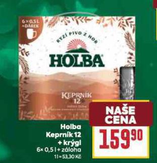 PIVO HOLBA KEPRNK 12 + KRGL