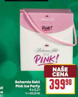 BOHEMIA SEKT PINK ICE PARTY