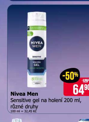 NIVEA MEN GEL NA HOLEN