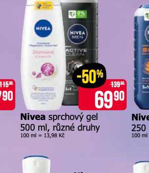 NIVEA SPRCHOV GEL