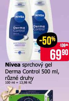 NIVEA SPRCHOV GEL