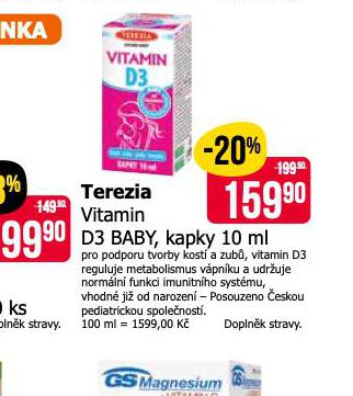 TEREZIA VITAMIN D3