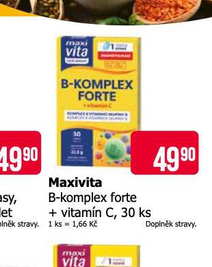 MAXIVITA B-KOMPLEX FORTE