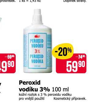 PEROXID VODKU 3%