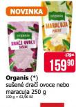 ORGANIS SUEN DRA OVOCE NEBO MARACUJA