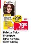 PALETTE BARVA NA VLASY
