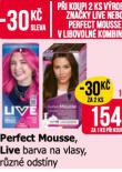 PERFECT MOUSSE BARVA NA VLASY