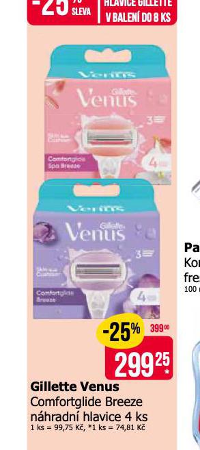 GILLETTE VENUS NHRADN HLAVICE