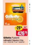 GILLETTE NHRADN HLAVICE