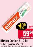 ELMEX JUNIOR DTSK ZUBN PASTA