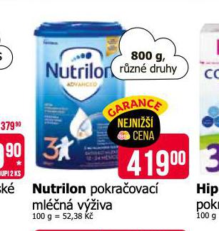 NUTRILON KOJENECK VݎIVA