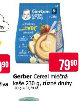 GERBER CEREAL MLN KAE