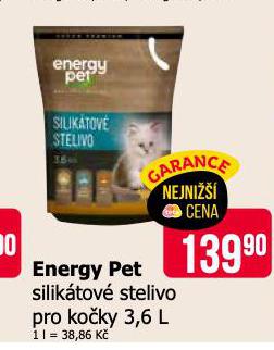 ENERGY PET SILIKTOV STELIVO PRO KOKY