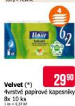 VELVET PAPROV KAPESNKY