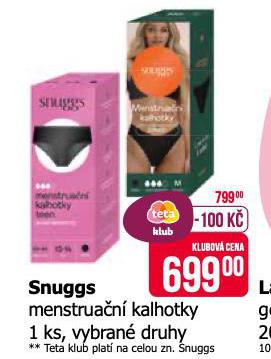 SNUGGS MENSTRUAN KALHOTKY