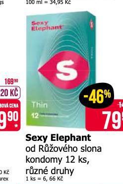SEXY ELEPHANT KONDOMY