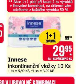INTENSE INKONTINENN VLOKY