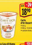 CARTE D'OR SMETANOV DEZERT