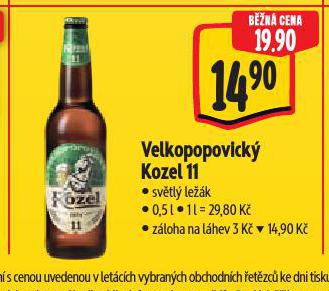 PIVO VELKOPOPOVICK KOZEL