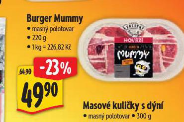 BURGER MUMMY