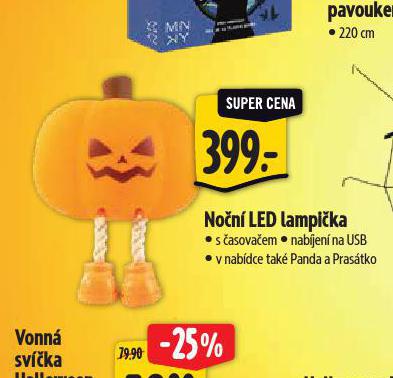 NOČNÍ LED LAMPIČKA