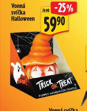 VONNÁ SVÍČKA HALLOWEEN