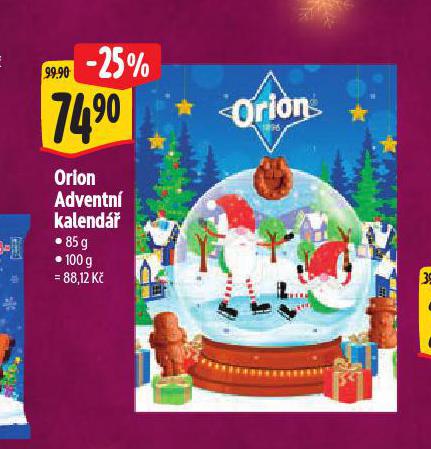 ORION ADVENTN KALEND