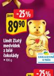 LINDT ZLAT MEDVDEK Z BL OKOLDY