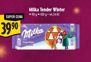 MILKA TENDER WINTER