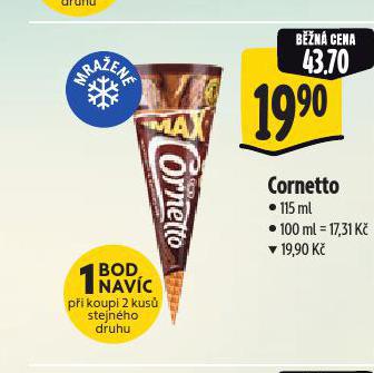 CORNETTO ZMRZLINA