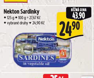 NEKTON SARDINKY