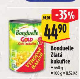 BONDUELLE ZLAT KUKUICE