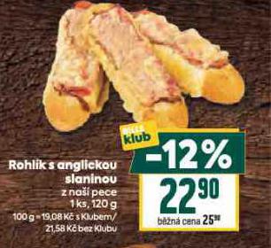 ROHLK S ANGLICKOU SLANINOU