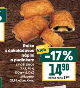ROLKA S OKOLDOVOU NPLN A PUDINKEM